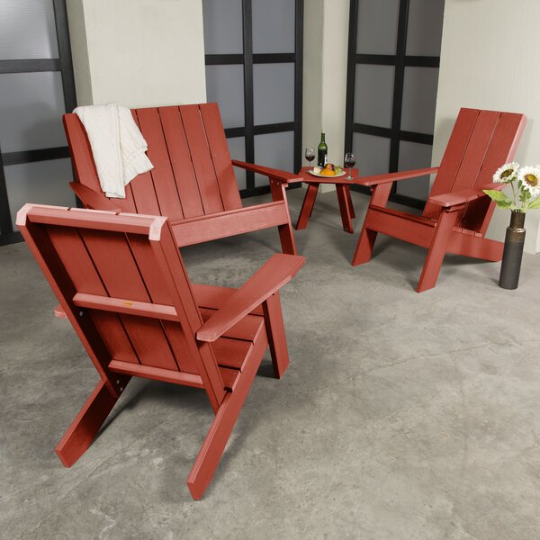 Braintree Adirondack Chair with Table &amp; Reviews AllModern